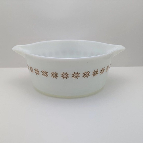 Vintage Pyrex Town And Country 475-B 2.5 Qt Casserole Baker With 475-C14 Lid - Picture 5 of 12